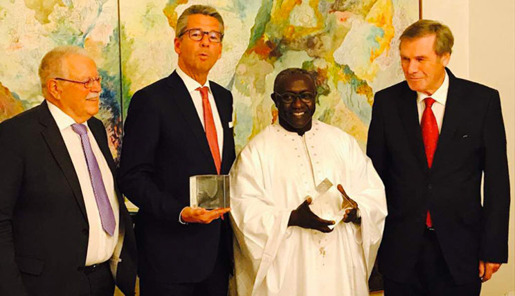 Le Sénégal distingué en Allemagne : le Prix Walter Scheel remis à Amadou DIAW