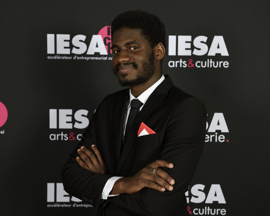 Cheikh Mbacké Touré, représentant de Madiba Leadership Institute à IESA Paris.