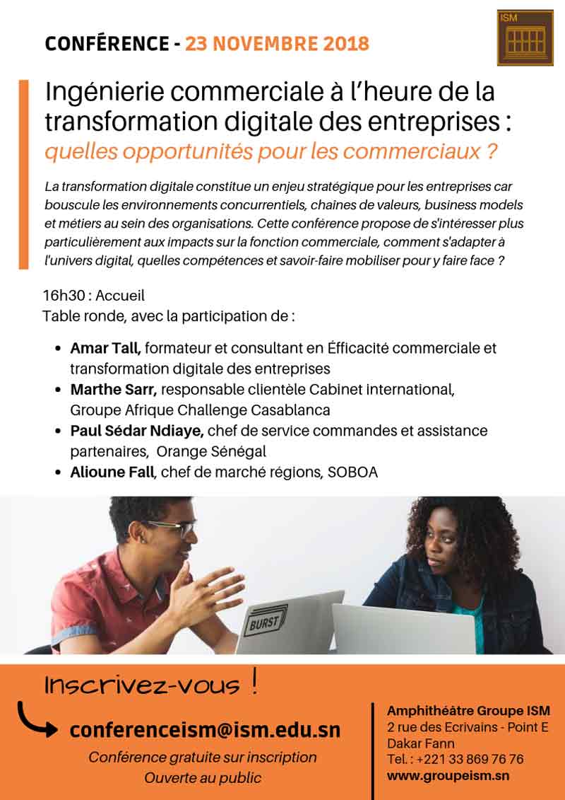 L'ingénierie commerciale à l'heure de la transformation digitale des entreprises : quelles opportunités pour les commerciaux ? 