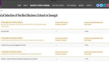 ISM, the best Business School in Senegal by EdUniversal ISM, the best Business School in Senegal by EdUniversal