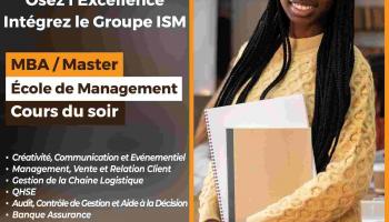Cours du soir MBA ISM