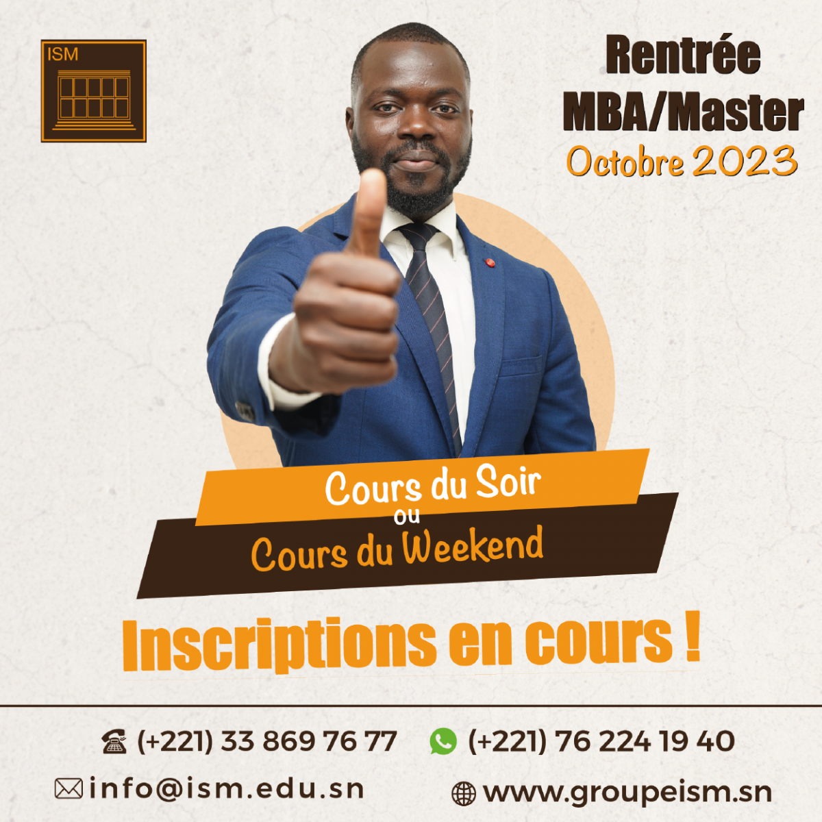 MBA / Master Cours du soir ISM